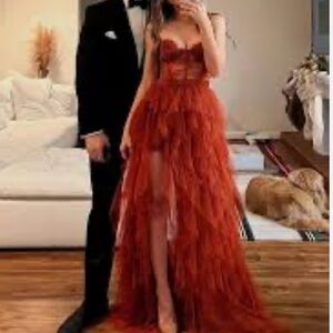 For Love & Lemons Bustier Gown